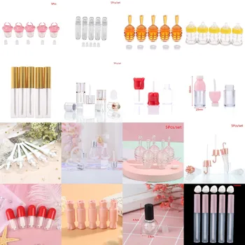 5pcs/lot 2.5ml-15ml Plastic Lip Gloss Tube DIY Lip Gloss Containers Bottle Empty Cosmetic Container Tool Makeup Organizer Hot
5pcs/lot 2.5ml-15ml Plastic Lip Gloss Tube DIY Lip Gloss Containers Bottle Empty Cosmetic Container Tool Makeup Organizer Hot