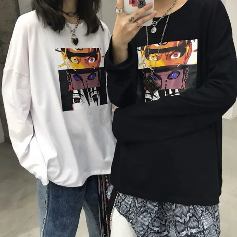 Cotton Tshirt Naruto Female Manga Shirt Oversized White T-shirt Graphic T Shirts Man Women Spring Autumn Clothes Long Sleeve Top
Cotton Tshirt Naruto Female Manga Shirt Oversized White T-shirt Graphic T Shirts Man Women Spring Autumn Clothes Long Sleeve Top
