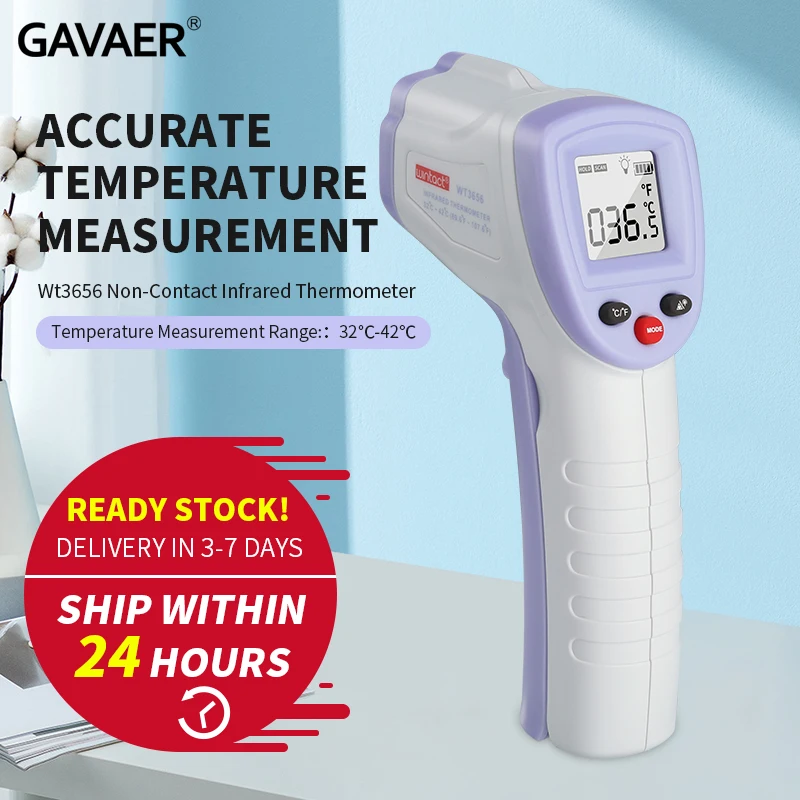 Portable Baby/Adult Digital Thermometer Infrared Forehead Body Thermometer Non-contact Temperature Measurement Device
Portable Baby/Adult Digital Thermometer Infrared Forehead Body Thermometer Non-contact Temperature Measurement Device