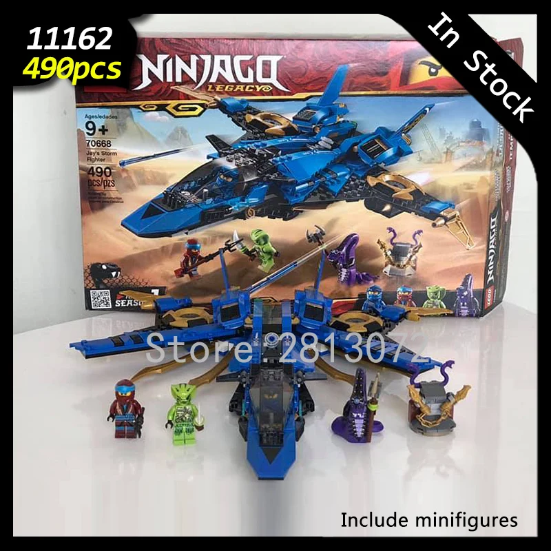 11162 In stock LEGACY Jay's Storm Fighter Spaceship Wars Figures490pcs Model Blocks Toys Bricks 70668 SY1254
11162 In stock LEGACY Jay's Storm Fighter Spaceship Wars Figures490pcs Model Blocks Toys Bricks 70668 SY1254