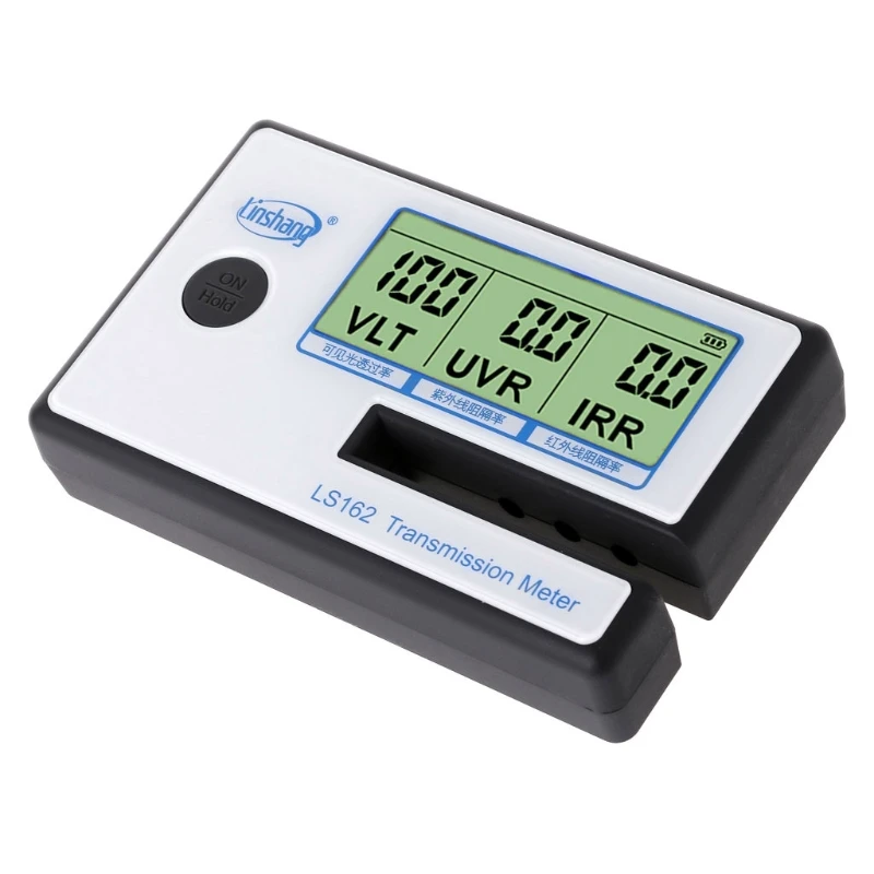 LS162 Window Tint Meter Solar Film Transmission Meter VLT UV IR Rejection Tester
LS162 Window Tint Meter Solar Film Transmission Meter VLT UV IR Rejection Tester