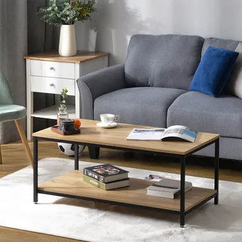 Wooden Rectangle Coffee Table, End Table for Living Room , 2-Tier Open Shelf Storage, Sofa Side Table for,Bedroom,Bar,Office
Wooden Rectangle Coffee Table, End Table for Living Room , 2-Tier Open Shelf Storage, Sofa Side Table for,Bedroom,Bar,Office