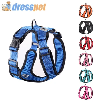 Harness For Dog Chihuahua Pug Small Medium Dogs Harness Vest Reflective No Pull Mesh Nylon Pet Puppy Cat Harnesses dresspet
Harness For Dog Chihuahua Pug Small Medium Dogs Harness Vest Reflective No Pull Mesh Nylon Pet Puppy Cat Harnesses dresspet