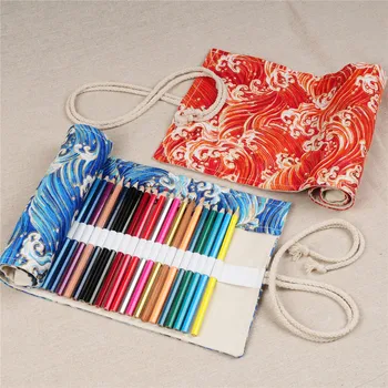 Korean Roll School Pencil Case Big 12/24/36/48/72 Holes Pencilcase for Girls Boys Cartridge Canvas Large Pen Bag Stationery Kit
Korean Roll School Pencil Case Big 12/24/36/48/72 Holes Pencilcase for Girls Boys Cartridge Canvas Large Pen Bag Stationery Kit