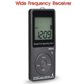 JINSERTA Portable Radio FM/AM Receiver Mini Pocket Radio with LCD Display Lock Button Earphone Support Fully Automatic Search
JINSERTA Portable Radio FM/AM Receiver Mini Pocket Radio with LCD Display Lock Button Earphone Support Fully Automatic Search