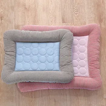 Dog Summer Viscose Pet Pad Cat Nest Small Medium-sized Dog Pet Bed Dog Coaster Cold Feeling Nest Pad jiang wen dian
Dog Summer Viscose Pet Pad Cat Nest Small Medium-sized Dog Pet Bed Dog Coaster Cold Feeling Nest Pad jiang wen dian