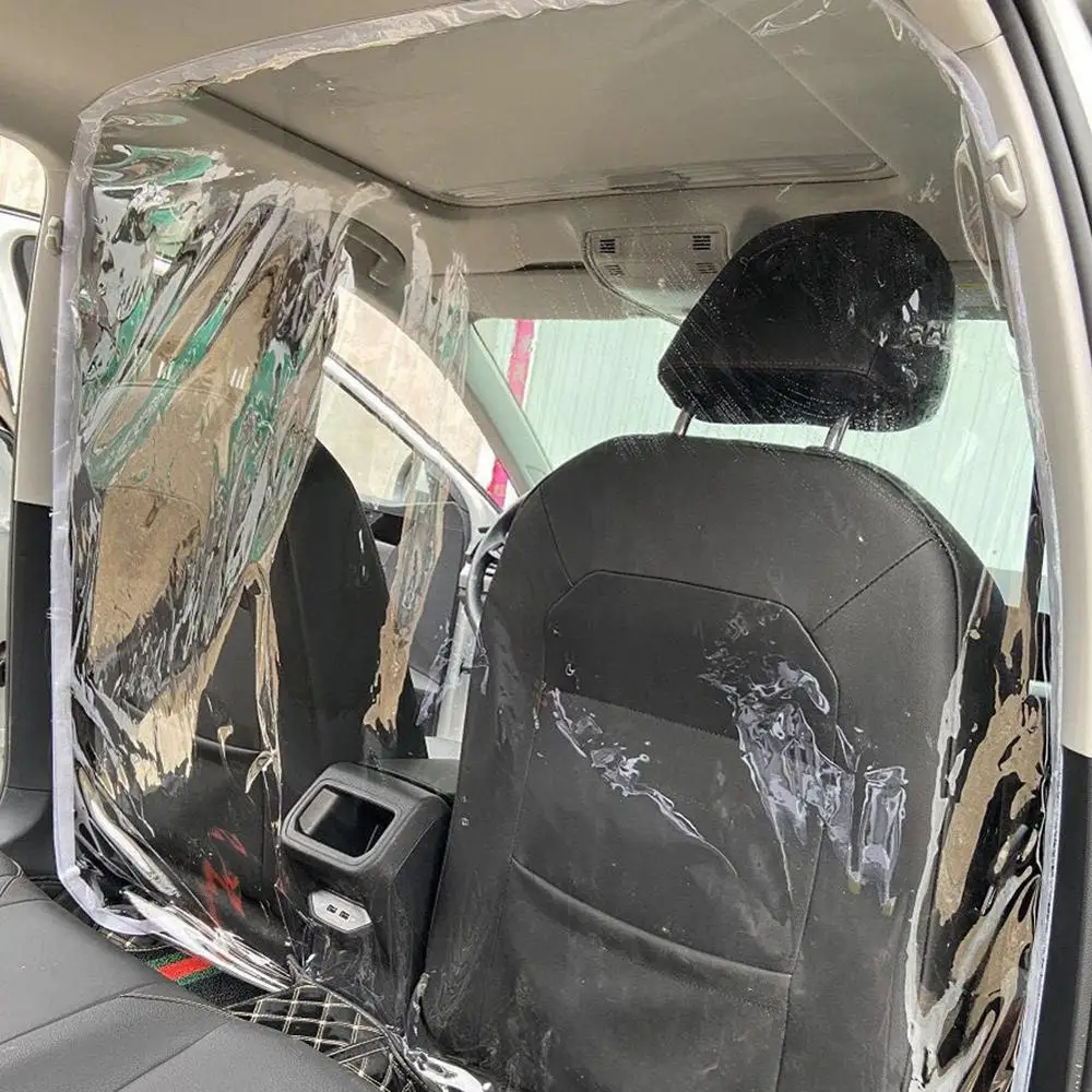 Car Taxi Isolation Film Plastic Anti-Fog Dust Anti-droplet Full Surround Protective Cover Front and Rear White For car Cockpit 7
Car Taxi Isolation Film Plastic Anti-Fog Dust Anti-droplet Full Surround Protective Cover Front and Rear White For car Cockpit 7