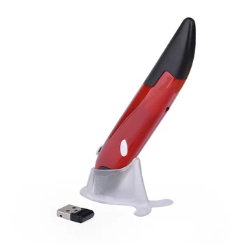 Mini 2.4GHz Wireless Mouse Pen Adjustable 500 / 1000DPI Optical Pen Gamer Mouse Mice for PC Android Laptop Computer Peripherals
Mini 2.4GHz Wireless Mouse Pen Adjustable 500 / 1000DPI Optical Pen Gamer Mouse Mice for PC Android Laptop Computer Peripherals