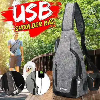 Gray Oxford Crossbody Bag USB Charging Men Anti-theft Chest Pack Summer Short Trips Messengers Bag Water Repellent Shoulder Bag
Gray Oxford Crossbody Bag USB Charging Men Anti-theft Chest Pack Summer Short Trips Messengers Bag Water Repellent Shoulder Bag