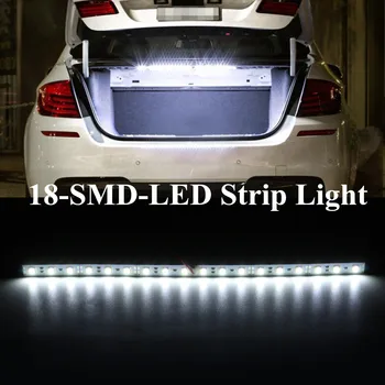 30cm White 18 LED Light Bar SMD Car LED Strip Light For Car Trunk Cargo Area Interior Illumination
30cm White 18 LED Light Bar SMD Car LED Strip Light For Car Trunk Cargo Area Interior Illumination