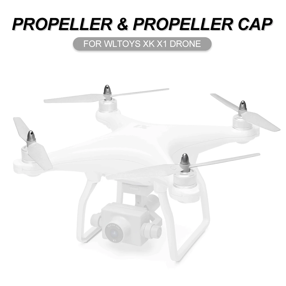 2019 WLtoys XK X1 Propeller with Cap 2 Pairs Propeller for WLtoys XK X1 Drone RC Parts
2019 WLtoys XK X1 Propeller with Cap 2 Pairs Propeller for WLtoys XK X1 Drone RC Parts