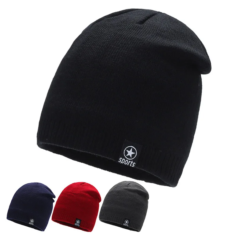 New Winter Hat Men Solid Color Knitting Wool Beanies Autumn Winter Warm Comfortable Hat Outdoor Accessories Thick Cotton Hats
New Winter Hat Men Solid Color Knitting Wool Beanies Autumn Winter Warm Comfortable Hat Outdoor Accessories Thick Cotton Hats