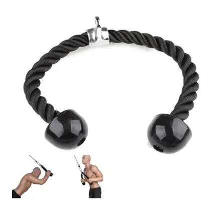 Tricep Rope Push Pull Down Cord For Bodybuilding Exercise Gym Workout for Home or Gym Use Fitness Exercise Body Equipment
Tricep Rope Push Pull Down Cord For Bodybuilding Exercise Gym Workout for Home or Gym Use Fitness Exercise Body Equipment
