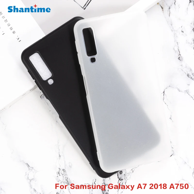 For Samsung Galaxy A7 2018 A750 Gel Pudding Silicone Phone Protective Back Shell A750C Soft TPU Case | Мобильные телефоны и