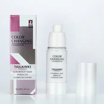 30ml TLM Liquid Foundation Makeup Silky Full Coverage Concealer Blending Change To Your Skin Tone Natural Primer Cream Cosmetics
30ml TLM Liquid Foundation Makeup Silky Full Coverage Concealer Blending Change To Your Skin Tone Natural Primer Cream Cosmetics