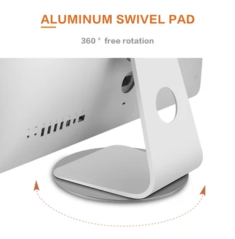 360 Rotation Computer Monitor Base Aluminum Alloy Stand Dock Disc Non-slip Laptop notebook phone Monitor Stand for Apple iMac
360 Rotation Computer Monitor Base Aluminum Alloy Stand Dock Disc Non-slip Laptop notebook phone Monitor Stand for Apple iMac
