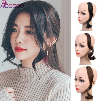 long synthetic bangs Hair Clip In Hairpiece Synthetic Hair Bangs Hair Extensions Side Bang Accessories Heat Resistant Fake Hair
long synthetic bangs Hair Clip In Hairpiece Synthetic Hair Bangs Hair Extensions Side Bang Accessories Heat Resistant Fake Hair