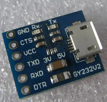 GY232V2 MICRO FT232RL USB to TTL cable /Download cable USB TO 232 
GY232V2 MICRO FT232RL USB to TTL cable /Download cable USB TO 232