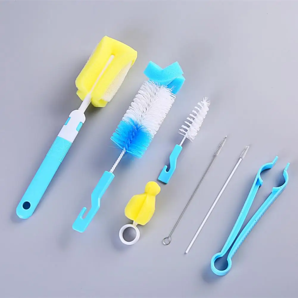 7Pcs/Set Milk Bottle Cleaning Brushes Baby Feeding Drinking Straw Washing Tool Bottle Brushes Cleaning Tools
7Pcs/Set Milk Bottle Cleaning Brushes Baby Feeding Drinking Straw Washing Tool Bottle Brushes Cleaning Tools