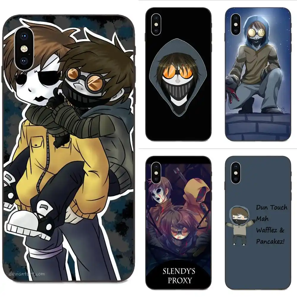 creepypasta ticci toby x reader soft tpu print phone for xiaomi