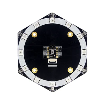 R6+1 MEMS Microphone Array Module 7 Silicon Microphone Board AI speech recognition for K210 development board
R6+1 MEMS Microphone Array Module 7 Silicon Microphone Board AI speech recognition for K210 development board
