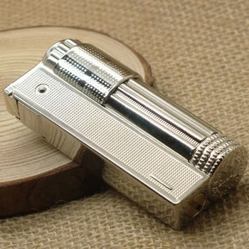 Austria Retro Vintage Kerosene Lighter Grinding Wheel Vintage Metal Lighter Long Gasoline Lighter
Austria Retro Vintage Kerosene Lighter Grinding Wheel Vintage Metal Lighter Long Gasoline Lighter