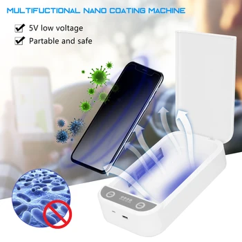 5V UV Phone Sterilizer Box Mobile Disinfection Machine UV Disinfection Mobile Phone Clean Coating Stall Artifact Nanotechnology
5V UV Phone Sterilizer Box Mobile Disinfection Machine UV Disinfection Mobile Phone Clean Coating Stall Artifact Nanotechnology