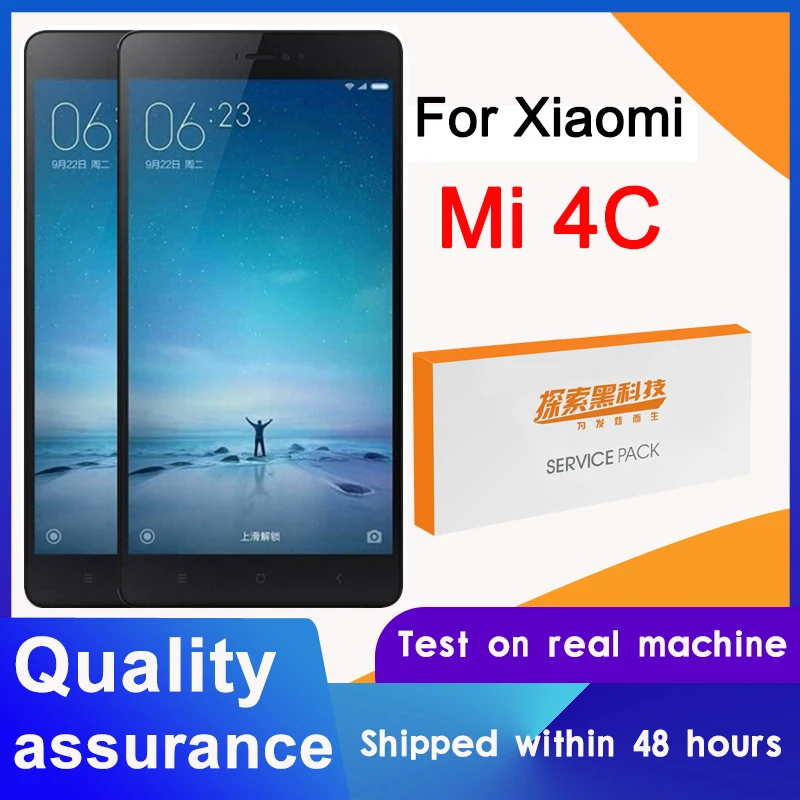 Новый протестированный сменный дисплей 5 0 дюйма для Xiaomi Mi 4C ЖК-дисплей сенсорный