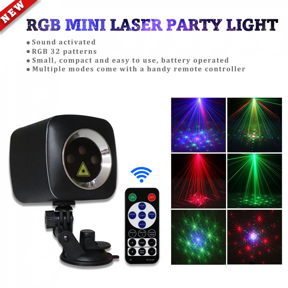 Mini RG P32 Red Green Blue LED Light Effect Handheld Projector Laser Lamp Remote Control USB Charging for Disco DJ Club Bar KTV
Mini RG P32 Red Green Blue LED Light Effect Handheld Projector Laser Lamp Remote Control USB Charging for Disco DJ Club Bar KTV