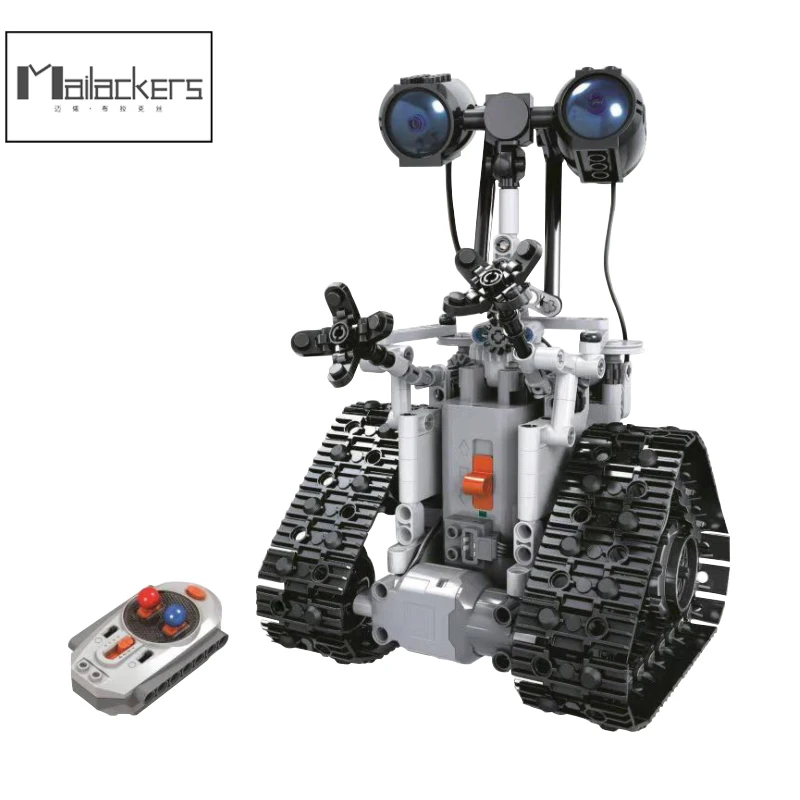 Legoing Technic WALL E Idea Robot Movie Figures Creator Remote Control RC Robots Electric Building Blocks Children's Toys WELL E
Legoing Technic WALL E Idea Robot Movie Figures Creator Remote Control RC Robots Electric Building Blocks Children's Toys WELL E