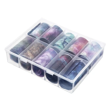 10 Sheets Nail Art Decals Water Transfer Sticker 10 Colors Different Star Sky Pattern Decals for Women and Kids
10 Sheets Nail Art Decals Water Transfer Sticker 10 Colors Different Star Sky Pattern Decals for Women and Kids