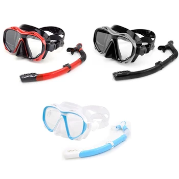 New Snorkel And Mask Underwater Swimming Snorkel Scuba Professional Scuba Diving Mask Snorkel Anti-Fog Goggles Glasses Sets
New Snorkel And Mask Underwater Swimming Snorkel Scuba Professional Scuba Diving Mask Snorkel Anti-Fog Goggles Glasses Sets