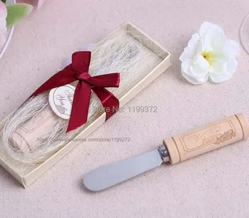 100pcs Vintage Reserve Stainless Steel Wooden Wine Cork Handle Cheese Spreader Spreaders Wedding Favors gift 
100pcs Vintage Reserve Stainless Steel Wooden Wine Cork Handle Cheese Spreader Spreaders Wedding Favors gift