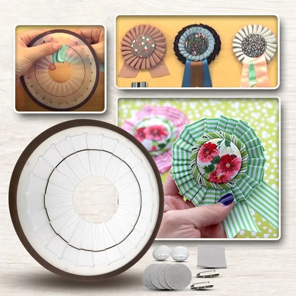 DIY Rosette Maker Handmade Ribbon Flower Decor Making Tool Easy Rosette Maker Drop Shipping
DIY Rosette Maker Handmade Ribbon Flower Decor Making Tool Easy Rosette Maker Drop Shipping