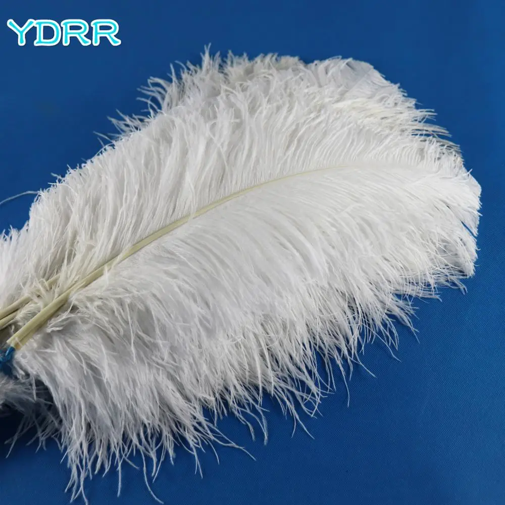 

New design Good quality colored Ostrich Feathers 50Pcs/lot 30-55cm Jewelry DIY Making Feathers Wedding decoration feather