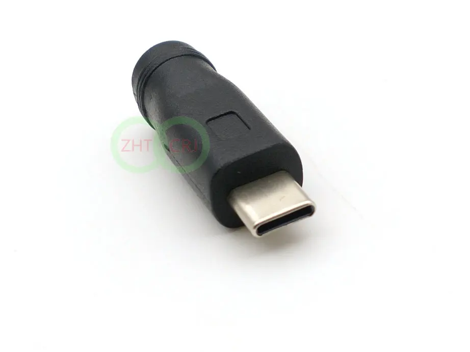 5.5 mm x 2.1 mm Inner DC Female to USB Type C 3.1 Male Power Charging Cable Adapter
5.5 mm x 2.1 mm Inner DC Female to USB Type C 3.1 Male Power Charging Cable Adapter
