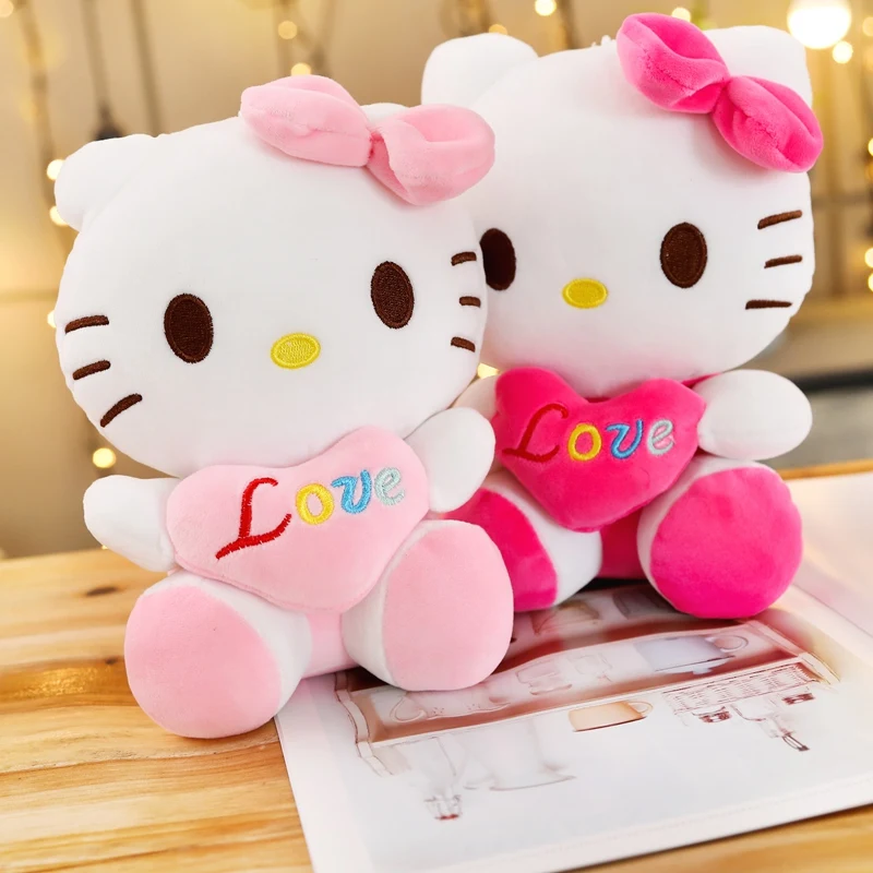 25cm hello kitty plush toy Love Hello Kitty doll stuffed toy KT cat Toy scratch machine doll pendant gift for girl for kid
25cm hello kitty plush toy Love Hello Kitty doll stuffed toy KT cat Toy scratch machine doll pendant gift for girl for kid