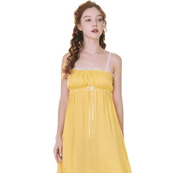 Pure Cotton Suspender Pajamas Princess Pajamas Girl Suspender Nightdress Sexy Palace Nightdress
Pure Cotton Suspender Pajamas Princess Pajamas Girl Suspender Nightdress Sexy Palace Nightdress