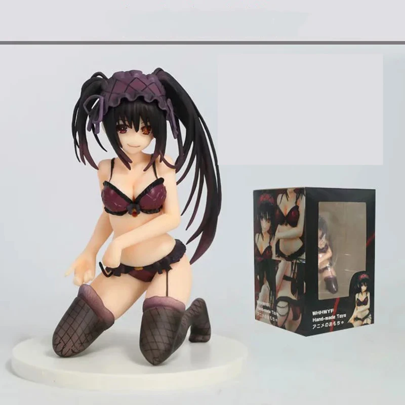 16cm Anime Date A Live Tokisaki Kurumi PVC Action Figure Lingerie Ver. Kneeling WAVE Sexy Girls Collection Model Dolls Toys
16cm Anime Date A Live Tokisaki Kurumi PVC Action Figure Lingerie Ver. Kneeling WAVE Sexy Girls Collection Model Dolls Toys