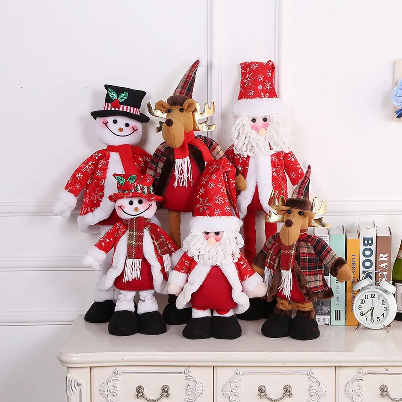 2020 HONJI New British style Christmas retractable elderly snowman dolls standing ornaments
2020 HONJI New British style Christmas retractable elderly snowman dolls standing ornaments