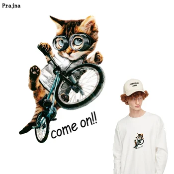 Prajna Cute Cat Heat Transfer Vinyl Patches Iron on Transfer for Clothes Stripes Thermo Stickers Badges Cartoon Iron on Patches
Prajna Cute Cat Heat Transfer Vinyl Patches Iron on Transfer for Clothes Stripes Thermo Stickers Badges Cartoon Iron on Patches