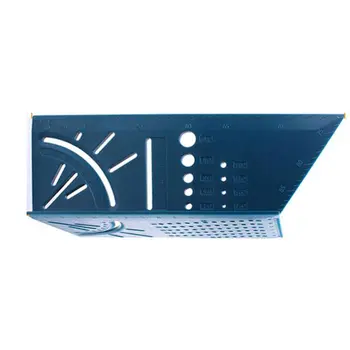 Multi-Function Square Ruler 45 Degree 90 Degree Ruler Exquisite Abs Ruler 3D Woodworking Stop Type Gauge + Pen
Multi-Function Square Ruler 45 Degree 90 Degree Ruler Exquisite Abs Ruler 3D Woodworking Stop Type Gauge + Pen