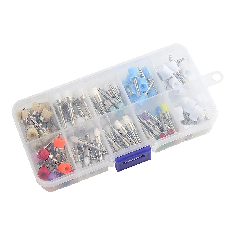 100 PCS Disposable Dental Prophy Brush Cup Polishing Polisher for 10 Mixed Types
100 PCS Disposable Dental Prophy Brush Cup Polishing Polisher for 10 Mixed Types