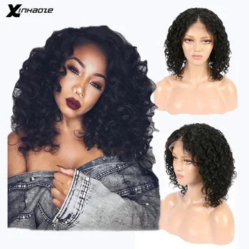 XINHAOZE Deep Wave 13x6 Lace Front With Natural Hairline Brazilian Remy Human Hair Wigs With Baby Hair For Women 
XINHAOZE Deep Wave 13x6 Lace Front With Natural Hairline Brazilian Remy Human Hair Wigs With Baby Hair For Women