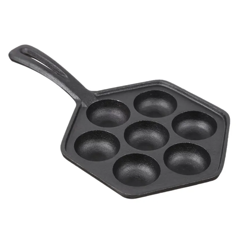 2020 Kitchen Cookware Pans Cast Iron Stuffed Nonstick Stuffed Pancake Pan House Cast Iron Frying Pan For Various Spherical Food
2020 Kitchen Cookware Pans Cast Iron Stuffed Nonstick Stuffed Pancake Pan House Cast Iron Frying Pan For Various Spherical Food