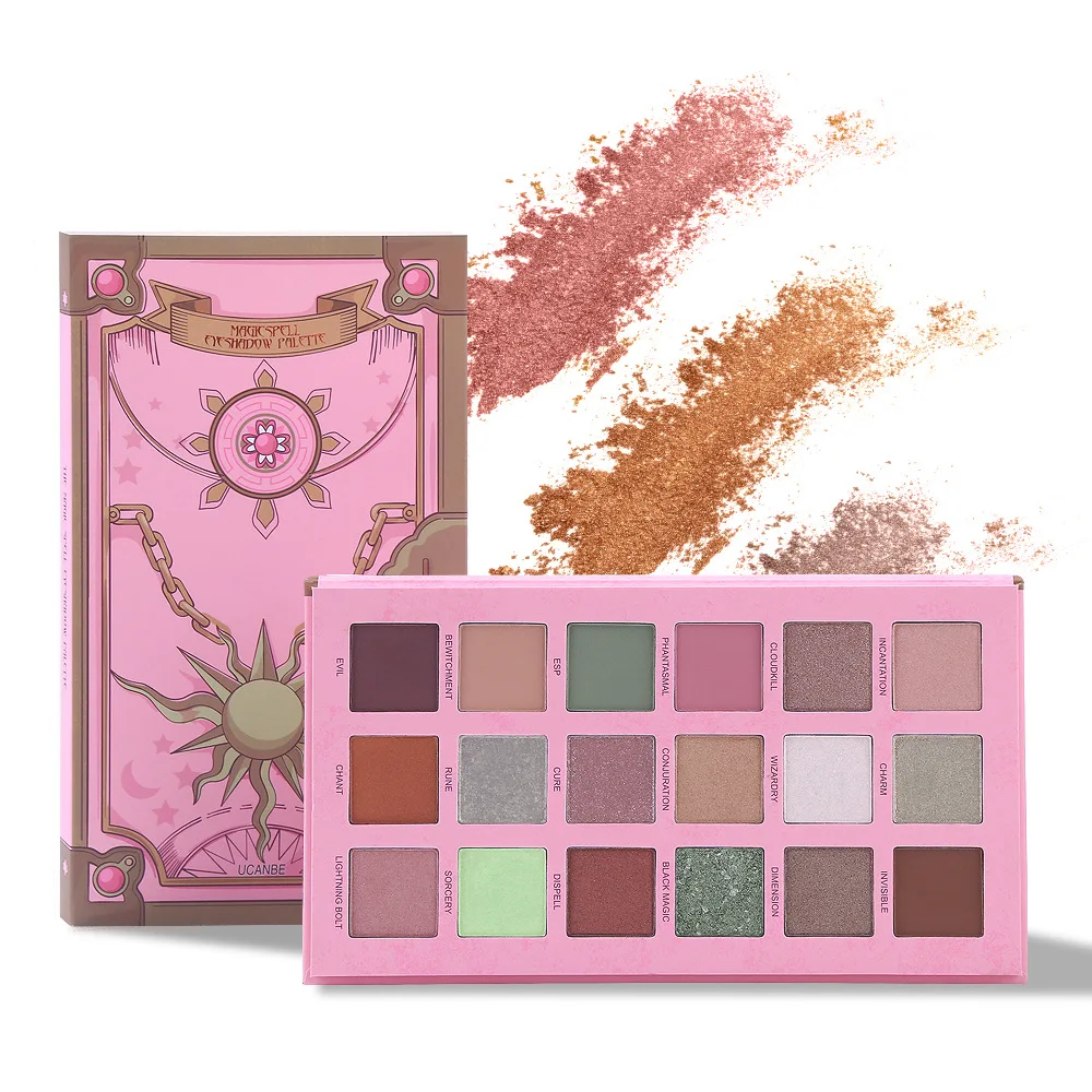 UCANBE 18 Color Makeup Pallete Shimmer Eyeshadow Pallete Glitter Eye Shadow Matte Eye Shadow Palette Nude Pigment Eyeshadow
UCANBE 18 Color Makeup Pallete Shimmer Eyeshadow Pallete Glitter Eye Shadow Matte Eye Shadow Palette Nude Pigment Eyeshadow