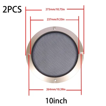 2Pcs Grille Speaker Conversion Net Cover Decorative Circle Metal Mesh Grille Gol XXUC
2Pcs Grille Speaker Conversion Net Cover Decorative Circle Metal Mesh Grille Gol XXUC