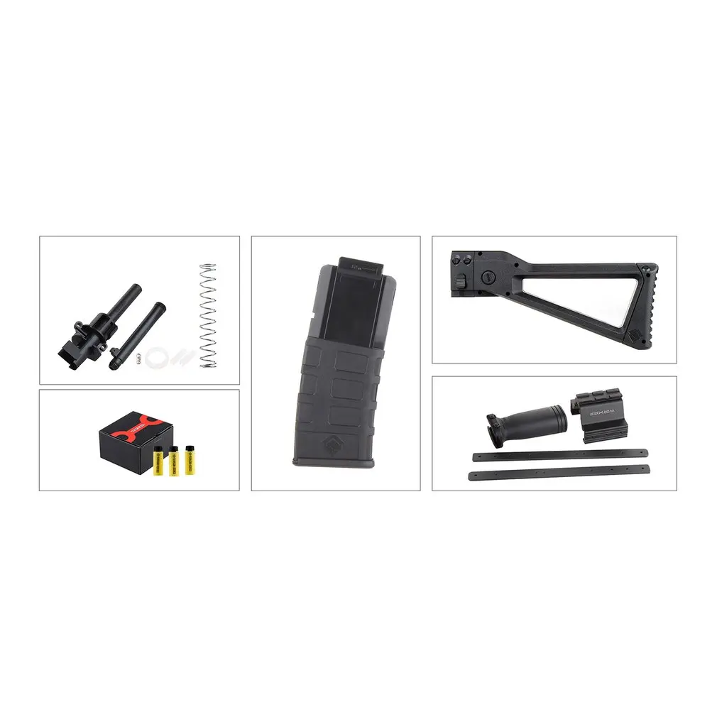 Worker FCZ-W007 Retaliator Parts Kit for Nerf N-Strike Elite Stryfe Blaster Mod Kits Set Toy Gun Accessories
Worker FCZ-W007 Retaliator Parts Kit for Nerf N-Strike Elite Stryfe Blaster Mod Kits Set Toy Gun Accessories