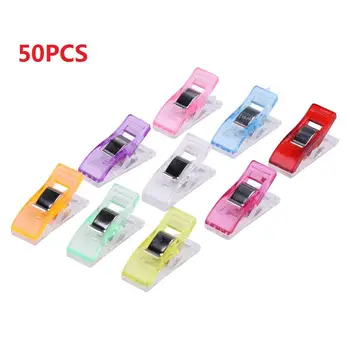50pcs/set Multi-color Plastic Clips for DIY Craft Quilting Patchwork Sewing Accessories Colorful Patchwork Sewing Clips
50pcs/set Multi-color Plastic Clips for DIY Craft Quilting Patchwork Sewing Accessories Colorful Patchwork Sewing Clips