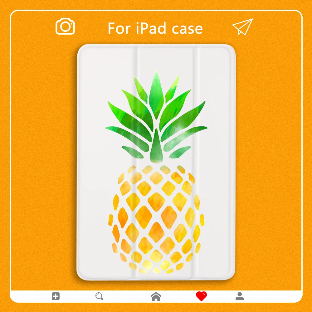 Pineapple Case for ipad Mini 2 3 4 5 PU Leather All Model Summer Fruit Cover Hard Back Cases For Air 2 3 12.9 inch pro 2020
Pineapple Case for ipad Mini 2 3 4 5 PU Leather All Model Summer Fruit Cover Hard Back Cases For Air 2 3 12.9 inch pro 2020